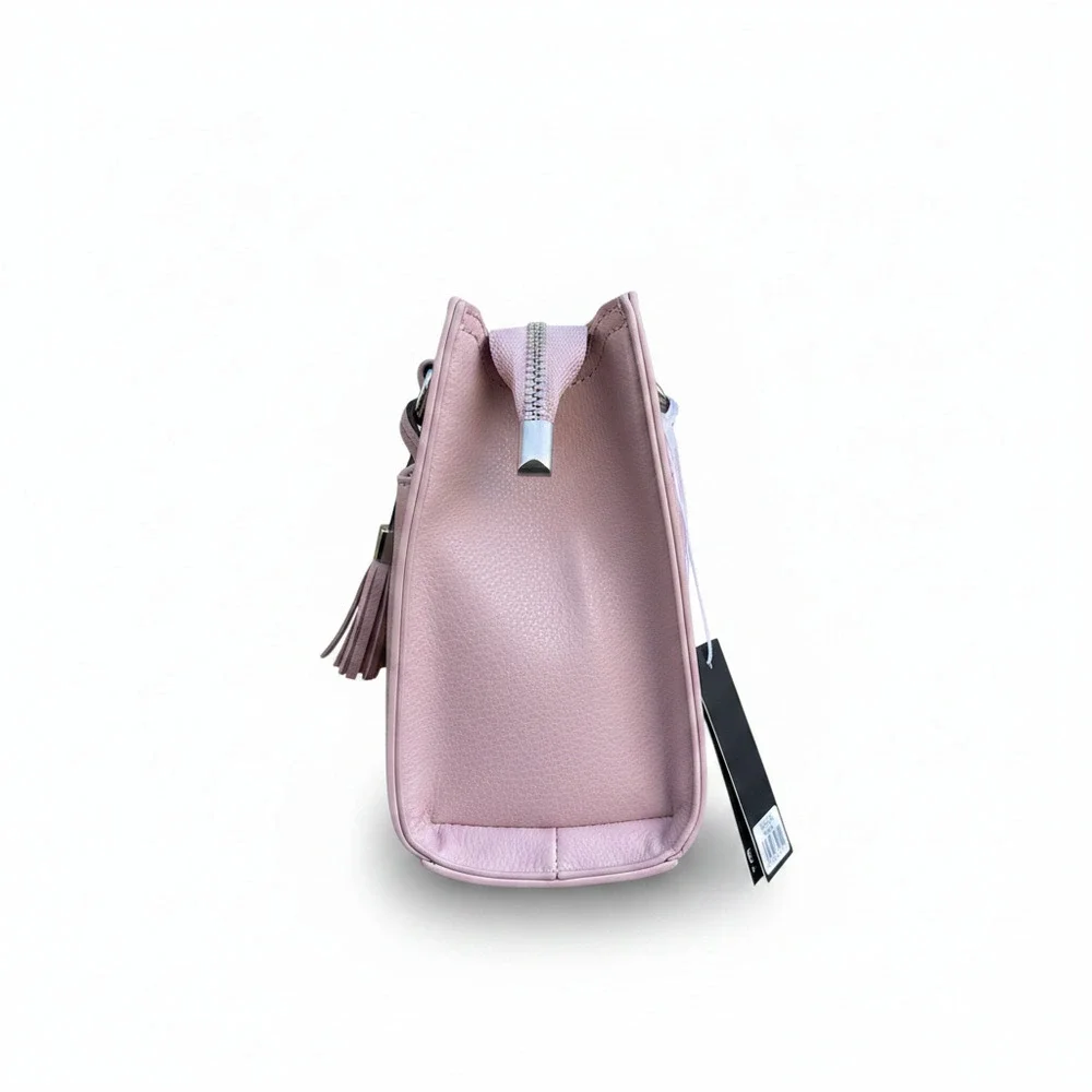 La Terre Light Pink Satchel Purse
